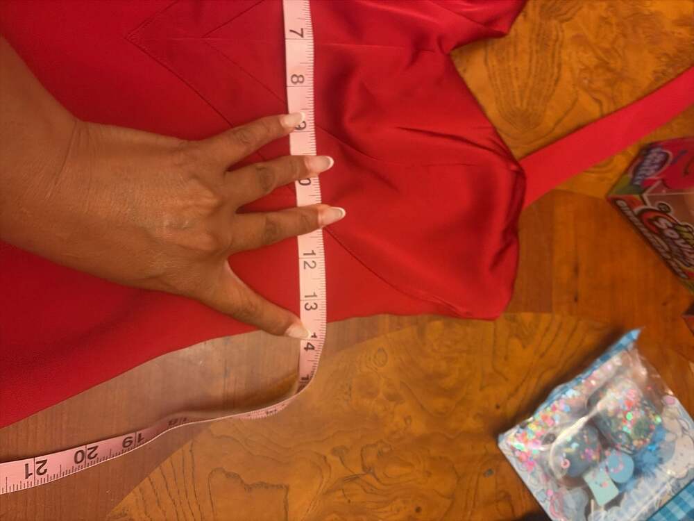 Oh Polly Red Halter Neck Mini Dress - Picture 5 of 6